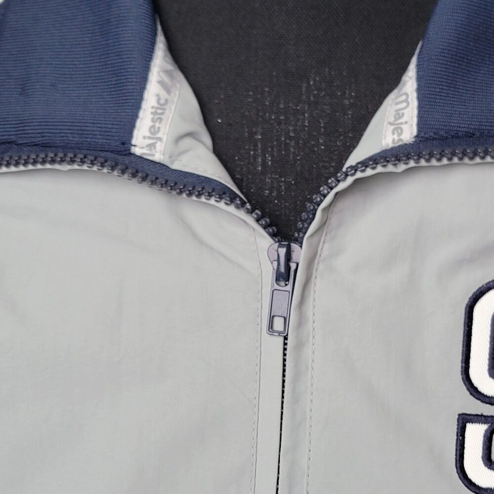 Vintage San Diego Padres Windbreaker Jacket Majestic Authentic Women's MLB Large - Picture 6 of 15